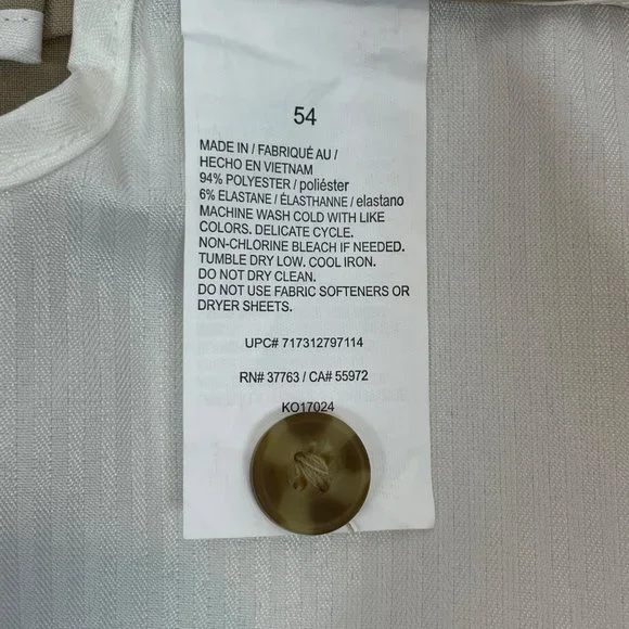 NEW Grand Slam Golf Shorts 54 Expandable Waist Khaki - Picture 5 of 5